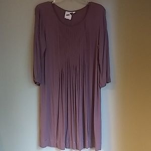 Mauve knee length dress